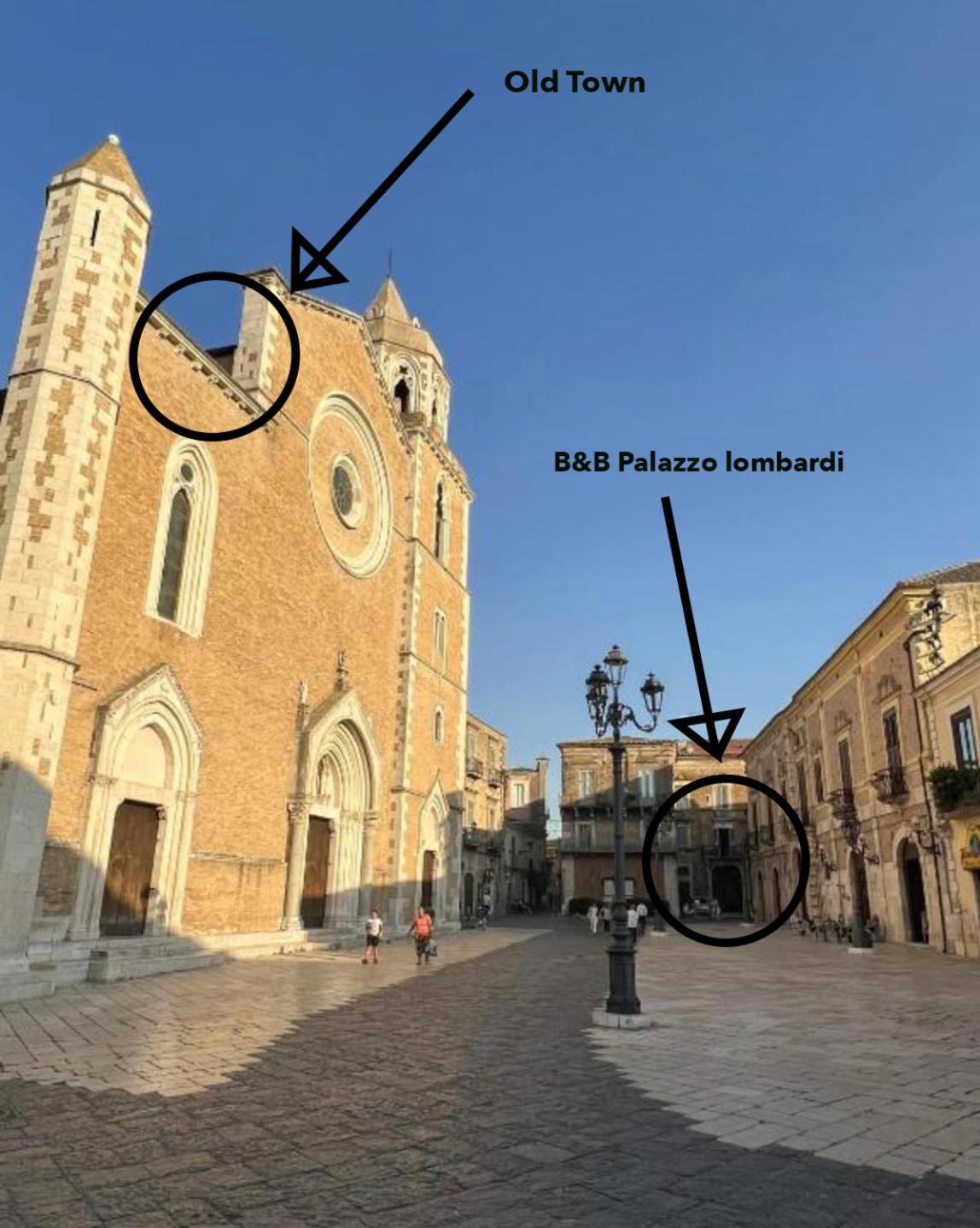 B&B Palazzo Lombardi Lucera Kültér fotó